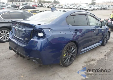 2018 Subaru Wrx Sti Limited from USA, damaged, VIN JF1VA2T64J9821541